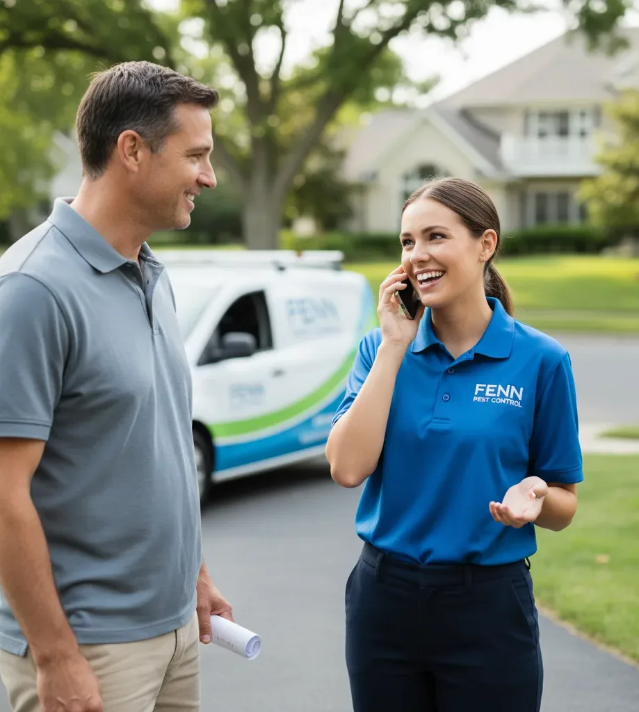 Fenn Pest Control customer support in Tarrant